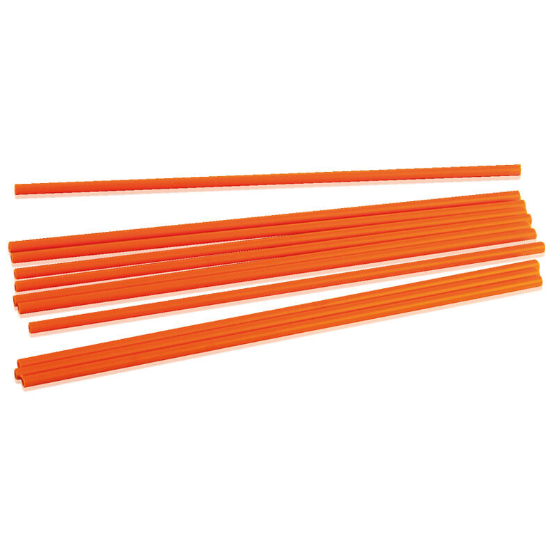 1030392 BÂTONS EN PLASTIQUE 0,6CM 50 PCES ***S/CDE***