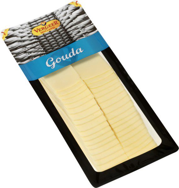FROMAGE GOUDA TRANCHÉ LONGUEUR **5X15**  VEPO CHEESE 1KG