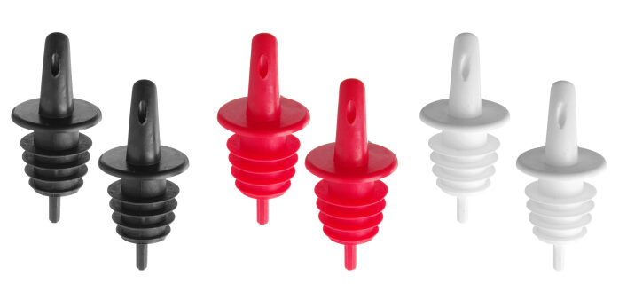 HENDI SET DE 6 BOUCHONS VERSEUR BEC 3 COULEURS