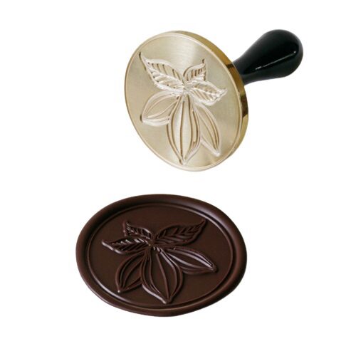 CHOCOLADESTEMPEL CACAOBONEN Ø 6CM
