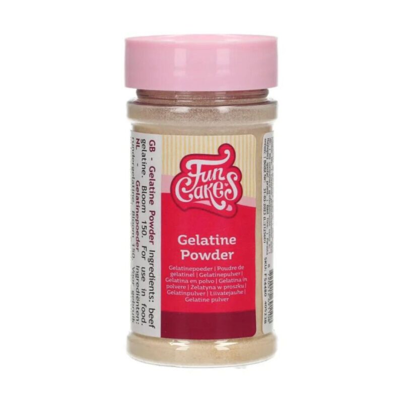 FUNCAKES GELATINE 150 BLOOM EN POUDRE HALAL 60GR