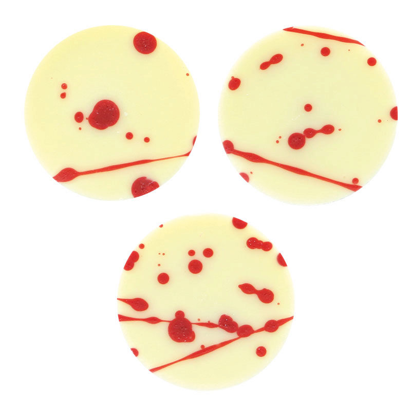 1032095 ROUND RED LINES 175PCS ***S/CDE***