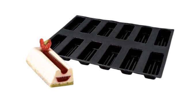 FP-01158 FLEXIPAN® ORIGINAL INGOT WITH CAVITY 60X40CM 24EMP 10X4CM H2.5CM VOL 70ML