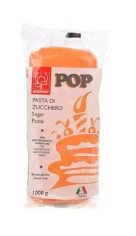 25497 MODECOR POP ORANGE SUGAR PASTE IN 1KG