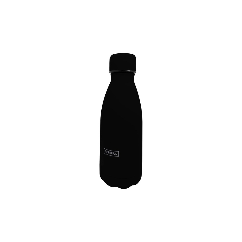 NERTHUS 750ML "BLACK" DOUBLE-WALLED STAINLESS STEEL BOTTLE