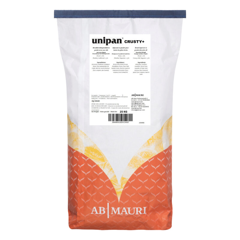 AB MAURI UNIPAN CRUSTY+ - KROKANTE BROODSOORTEN 25 KG