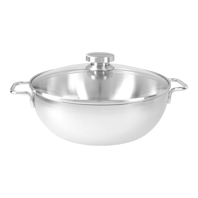 DEMEYERE APOLLO SUDDERPOT 28CM 4,8L MET PYREX DEKSEL