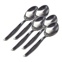 SET OF 12 TEA SPOONS ECONOMY 18/0 11CM