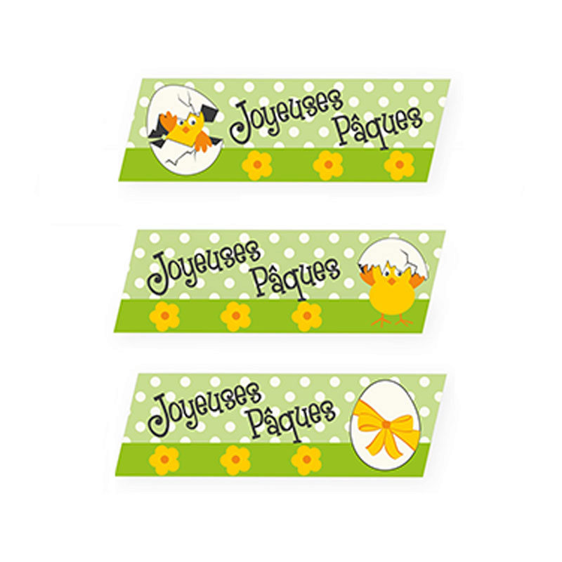 1053233 JOYEUSES PAQUES  MARZIPAN BLOCK 7CM 70PC