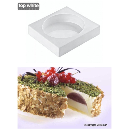 SILIKOMART MOULE ROND SILICONE TORTAFLEX Ø 160MM  HT 50MM VOLUME 1000ML