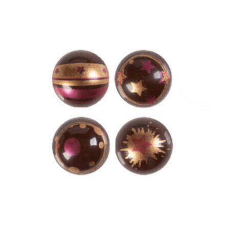 2034702 BOULE ROUGE OR 96PCES ***S/CD***