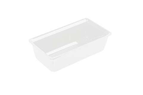 RECTANGULAR SALAD BOWL 2.0 KG WHITE 24 X 17.5 X 10 CM