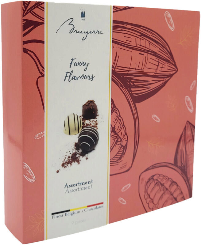 BRUYERRE BOX 21 PCES FUNNY FLAVOURS 275G 6X275G
