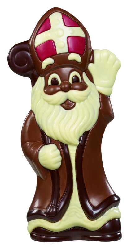GEKLEURDE SINT-NIKLAAS HOL 40,5 CM 1 X 650 GR