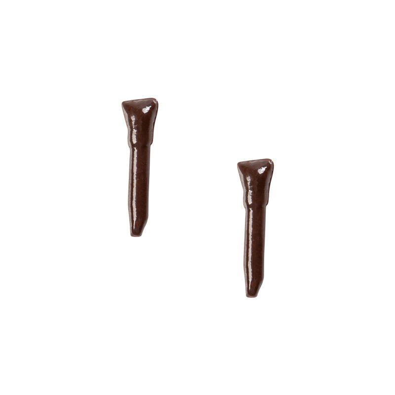 2034402 CHOCOLATE APPLE STEM 28X7MM 480 PCES ***ON ORDER***
