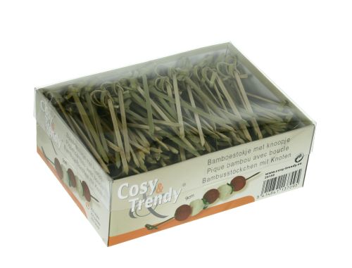 BROCHETTES BAMBOU RUBAN 10CM PAQUET DE 250 PCES