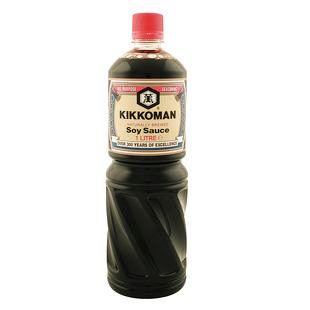 KIKKOMAN 1L GEZOUTEN SOJASAUS
