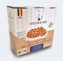 ATELIER DE MADY MIX POUR GAUFRES DE LIEGE 2.7KG BOITE MIX + SUCRE PERLÉ