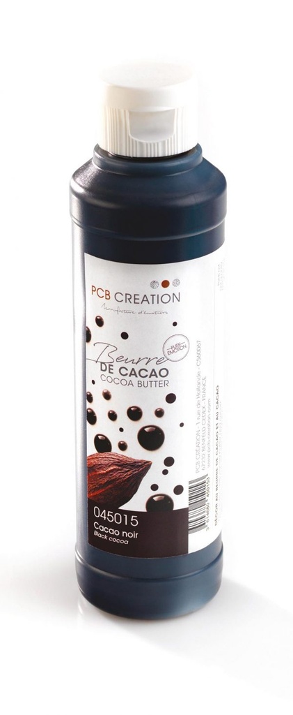 045015 PCB COCOA BUTTER DARK COCOA 200 G