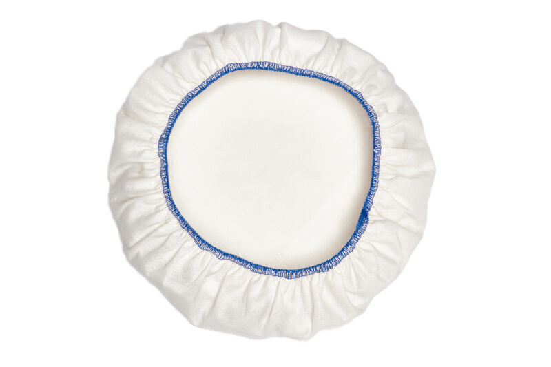 BANETONDOEK ROND DIA 25CM 1,5KG -100%KATOENJERSEY CLEANBAKE OVERJET BLAUW