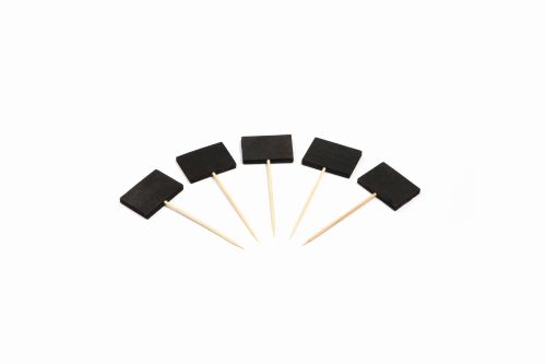SIER PIQUE WITH BLACK SLATE 35X25MM / 90 MM BOX OF 100 PCES