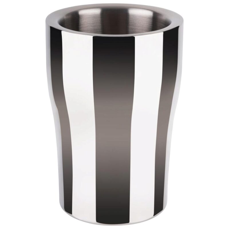 APS POLISHED/SHINY DOUBLE-WALLED STAINLESS STEEL COOLER FOR 0.75 TO 1.5L BOTTLES