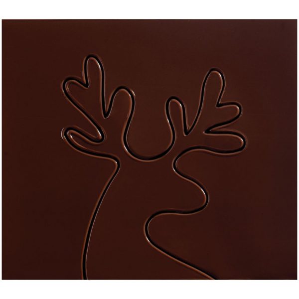 060334 PCB EXTRA DUNNE RENDIERPUNTEN CN 8,5X7,5 CM 75 STUKS ***S/CD***