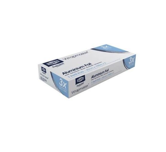 PAPIER ALU POUR WRAPMASTER 45CM 3PCS 150M TOPPITS