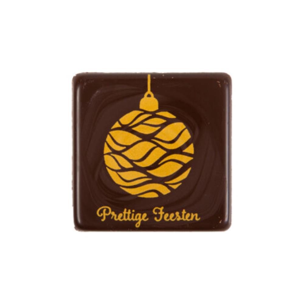 2014841 PLAQUETTE FEESTEN BOULE NOEL 3,8 X 3,8 CM 120 PCES ***S/CD***