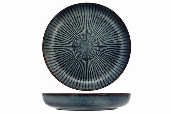 C&T ATLANTIS STRIPE SOUP PLATE 24XH4.3CM - 8564024