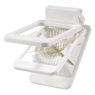 WESTMARK COUPE OEUFS COMBINE PLASTIQUE BLANC