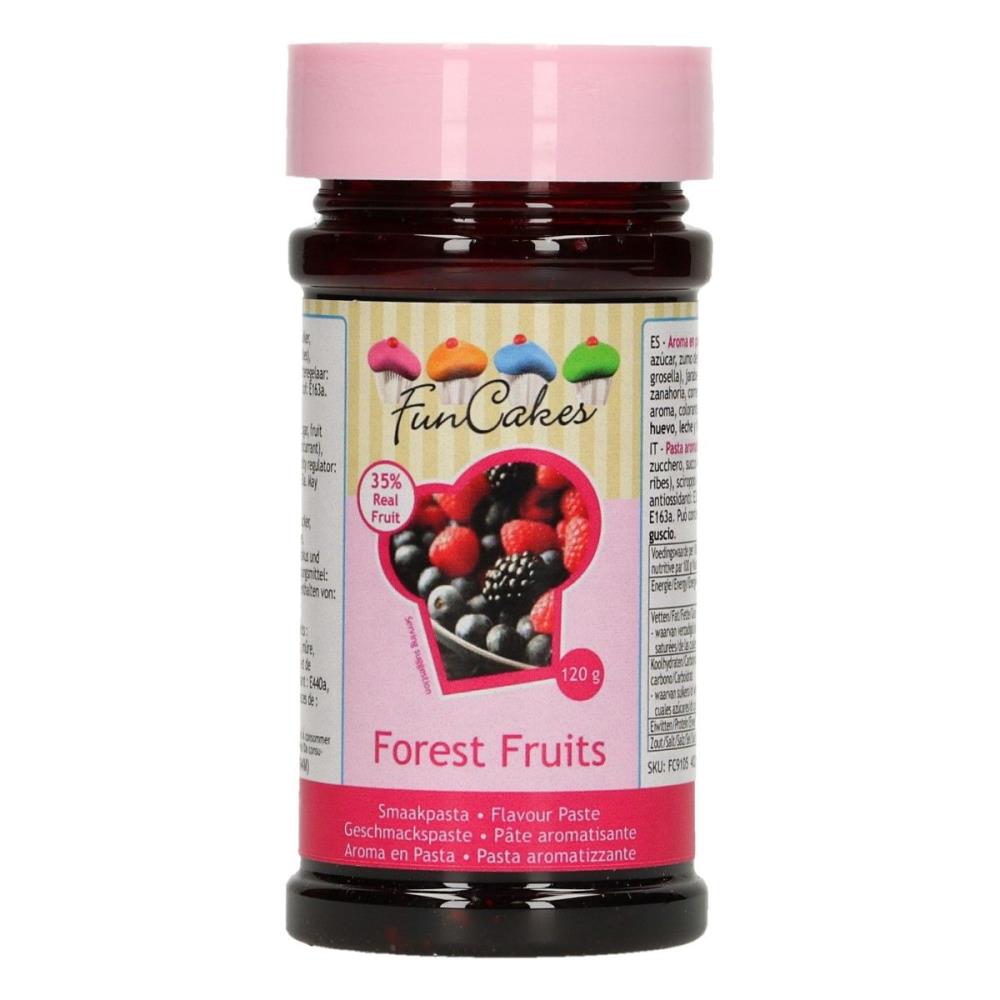 FUNCAKES WILD BERRY FLAVOURED PASTE 120GR