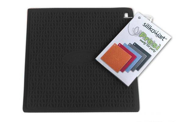 SILIKOMART MANIQUE NOIRE CARREE EN SILICONE 17.5CMACC074