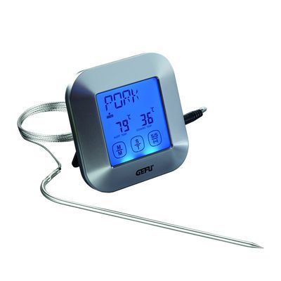 GEFU DIGITALE BRAADTHERMOMETER MET PUNTO-SONDE 0°C TOT 250°C / 32°F TOT 482°F + 99' TIMER