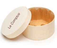 COCOTTES + COUV EN BOIS  DIAM 11XHT5,5CM 420ML --CARTON DE 180PCES*SCDE*