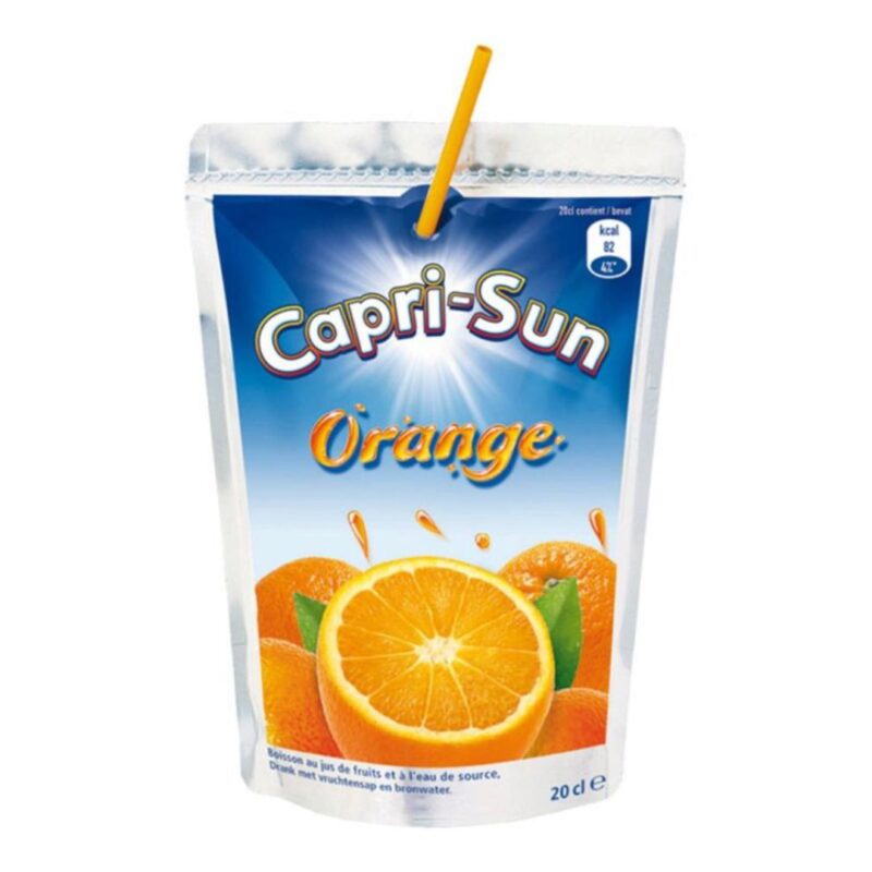 CAPRISUN ORANGE DRINK POCKET 40 X 20CL