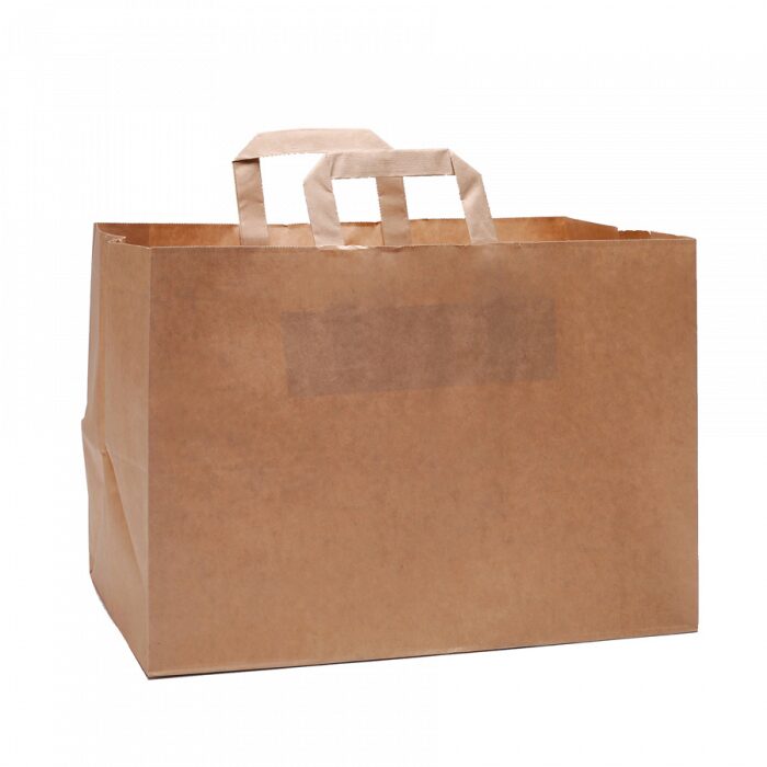 KRAFT PAPIEREN KOFFER 36 X 23 H/25CM 250 STUKS