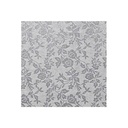 1030353 VIERKANTE PLAAT 30X30CM ZILVER