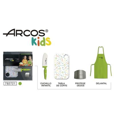 ARCOS 4-DELIGE KINDERENSET GROENE CADEAUDOOS