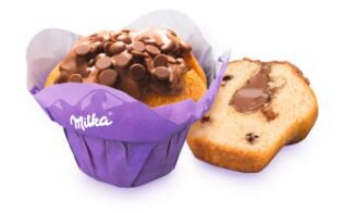 ❄️B & B 29339 GEBAKKEN MUFFIN MET MILKA VULLING 36X110GR