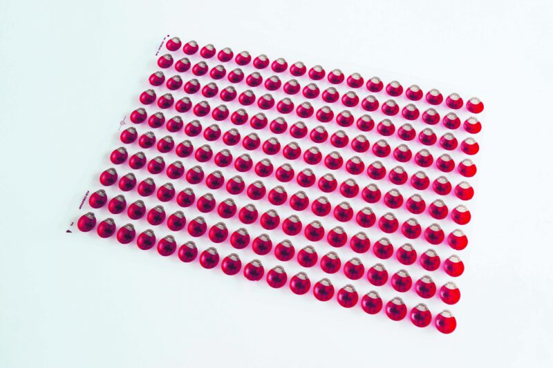 PCB Blisters Lieveheersbeestjes of 340 voetafdrukken 2.1x1.9 cm 2 stuks *** s / cd ***