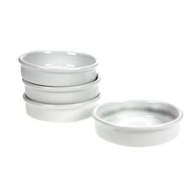 RAMEKINN CREME BRULEE WHITE PORCELAIN 12CM HT3