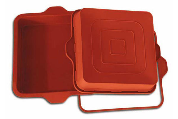 SILIKOMART SFT306 VIERKANTE CAKEVORM 228X228 HT 50MM 2300ML UNIFLEX