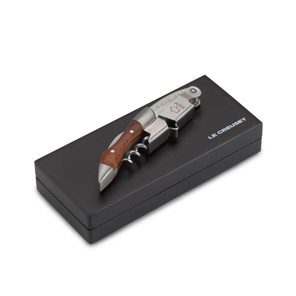 LE CREUSET SOMMELIER ROESTVRIJ STAAL/ZWART WT-110