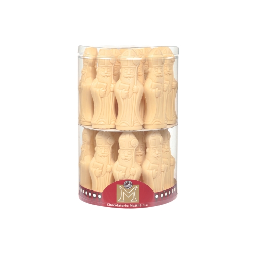 SAINT NICOLAS WHITE HOLLOW 15CM 30X50GR IN TUBO