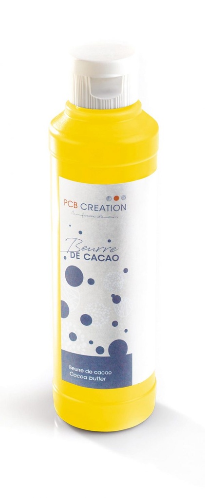 065312 PCB BEURRE DE CACAO COLORÉ JAUNE (CURCUMINE) 200 G ***S/CD***