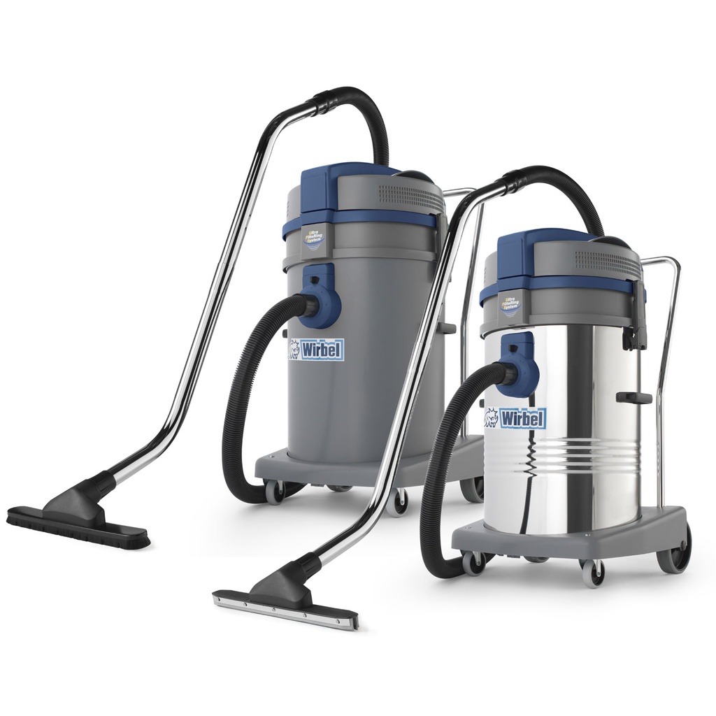 ASPIRATEUR WIRBEL EAU/POUSSIERE CUVE PLAS 2 MOTEUR2200W 19L ACC DIAM 40