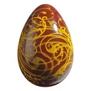 061204 PCB DEMI-COQUES OEUFS CN ARABESQUES 3 DESIGNS 3,4X2,3 CM 630PCES ***S/CD***