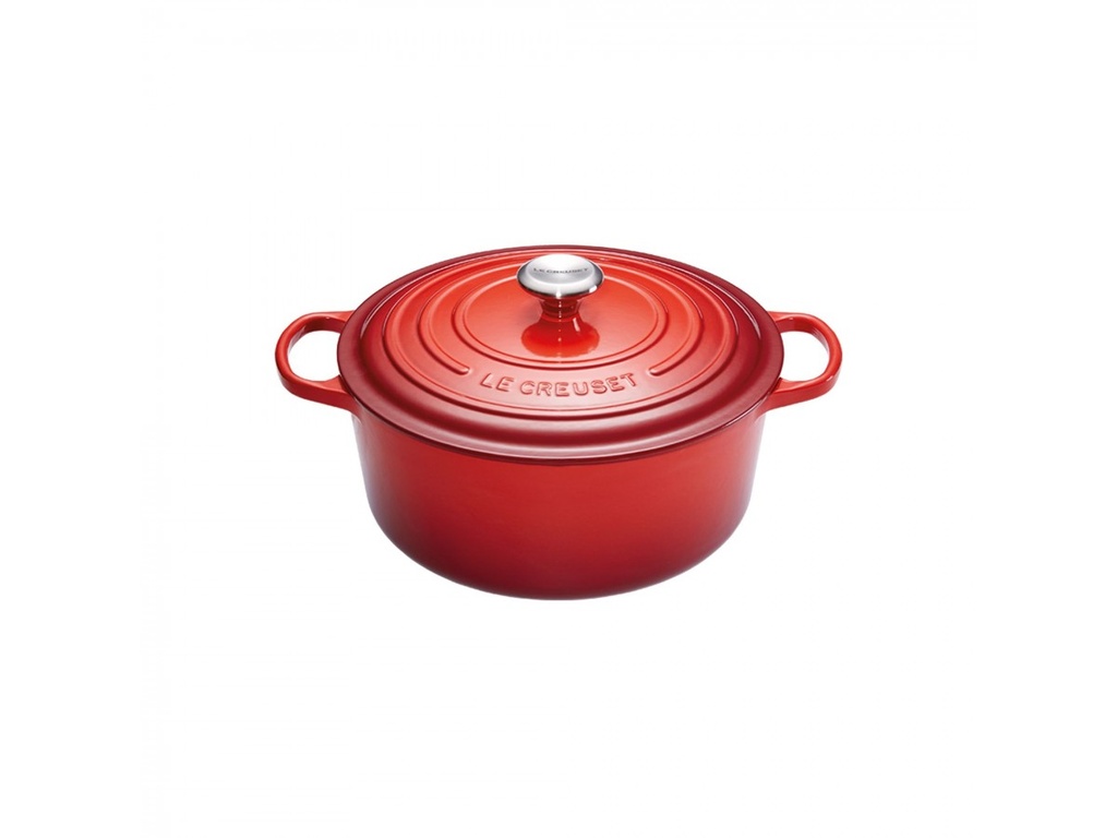 LE CREUSET RONDE SUDDERPOT 30CM KERS 8.1L 8/10P HANDTEKENING