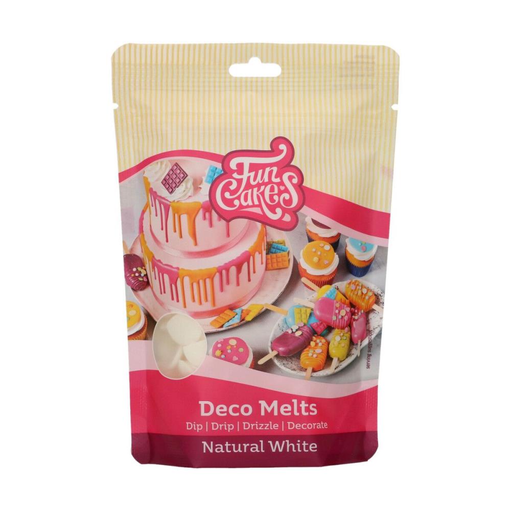 FUNCAKES DECO MELT BLANC 250GR